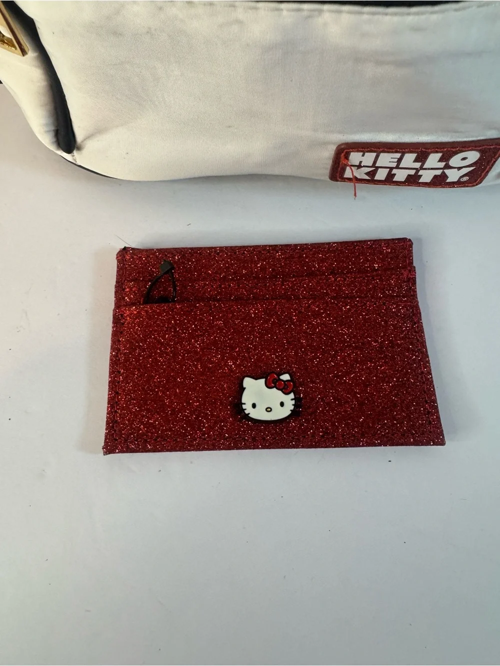 NWOT Sanrio Hello Kitty Collectible Mini Backpack Faux Leather W/ Card Holder